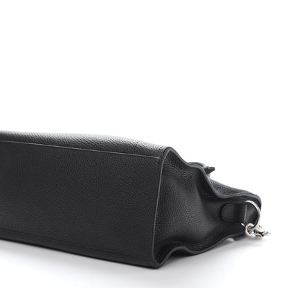 Balenciaga Veau Grana Perforated Blackout Hardware City Black 9 of 11