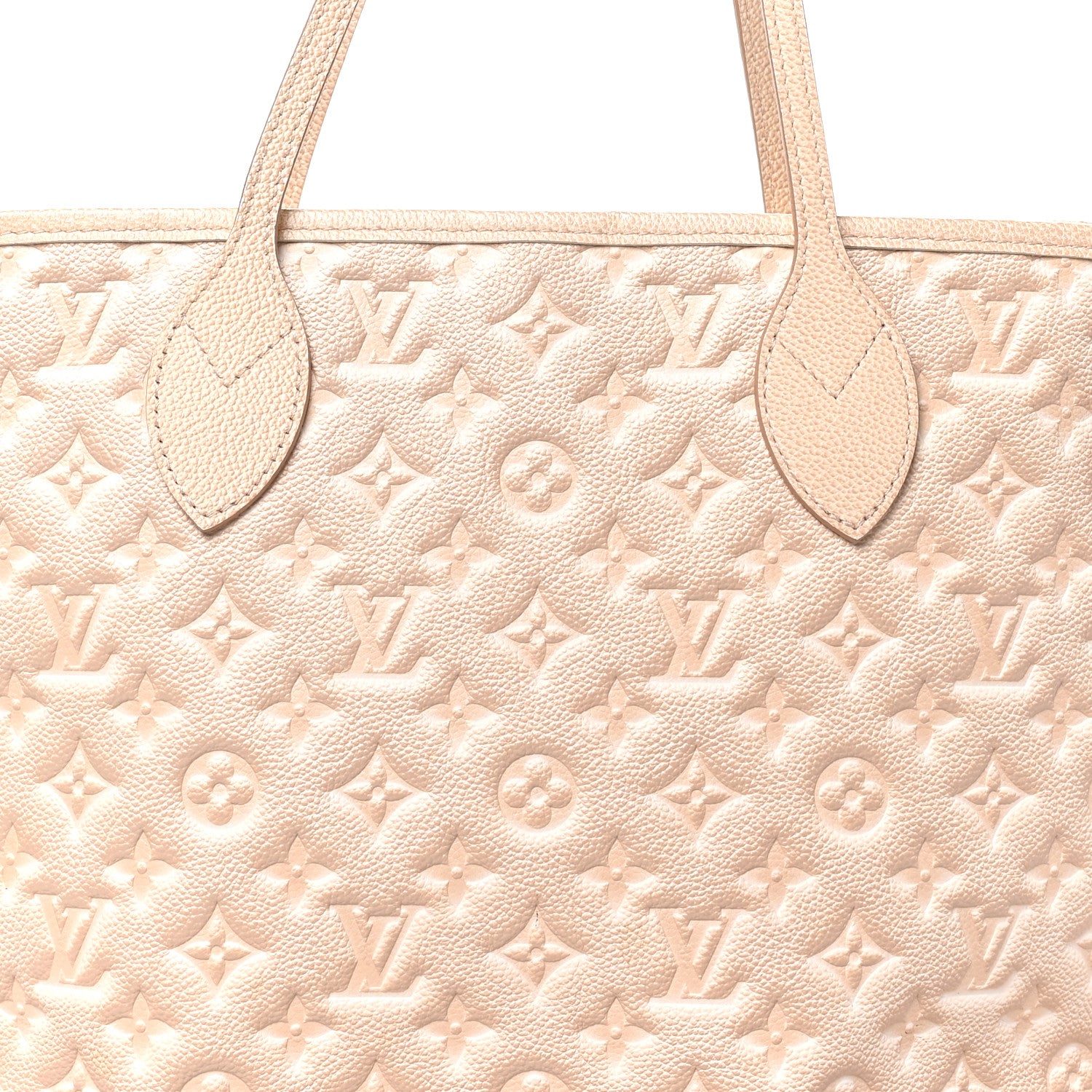 Louis Vuitton Empreinte Monogram Summer Stardust Neverfull MM Beige Clair 6 of 9