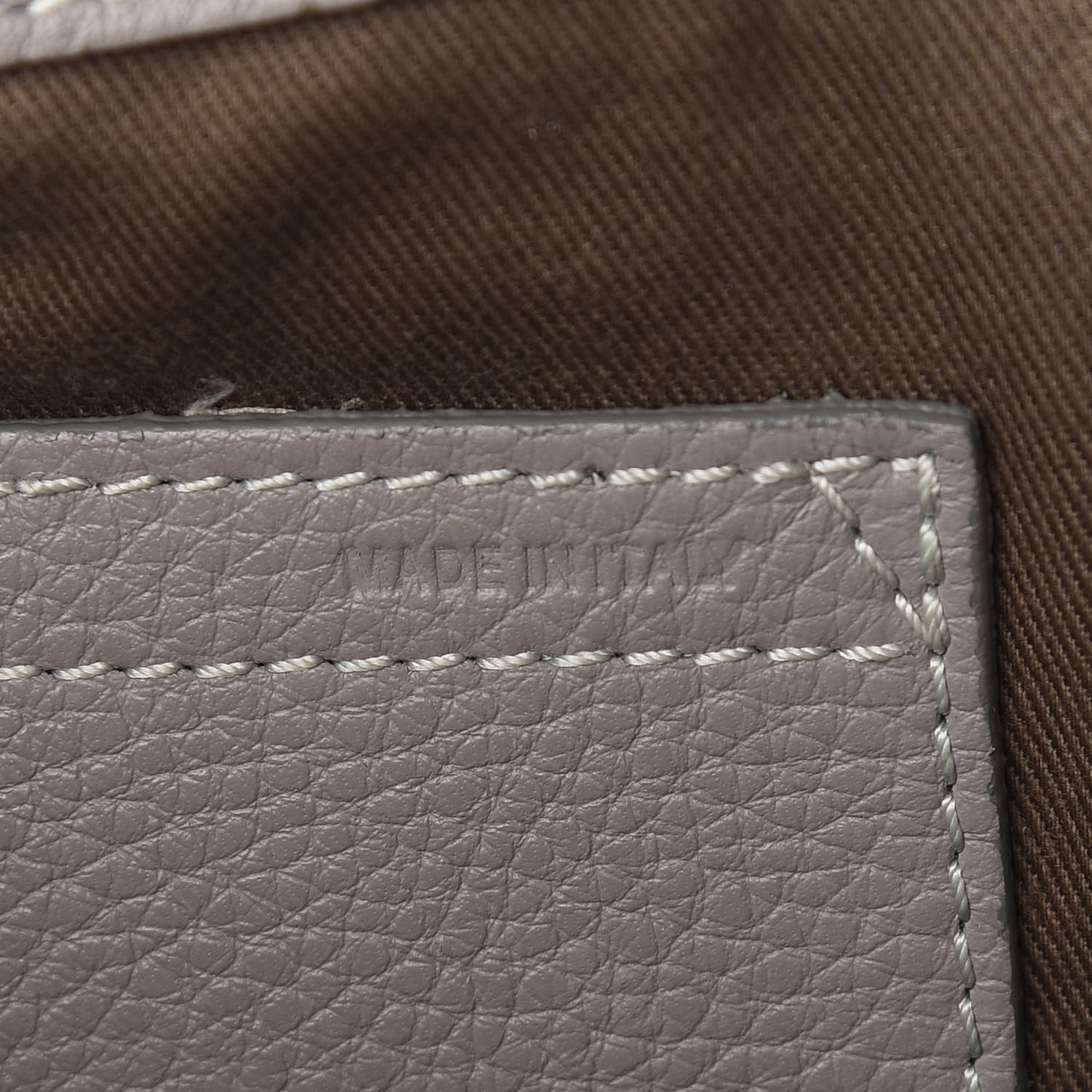 Calfskin Medium Marcie Round Crossbody Bag Cashmere Grey