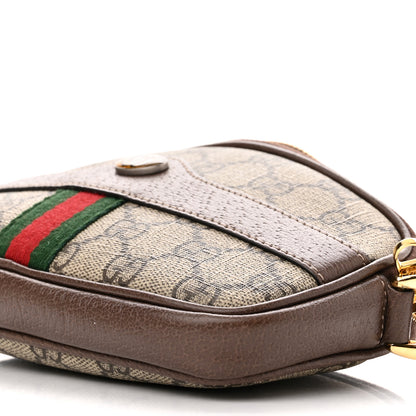 Gucci GG Supreme Monogram Web Mini Ophidia GG Bag Brown 10 of 10