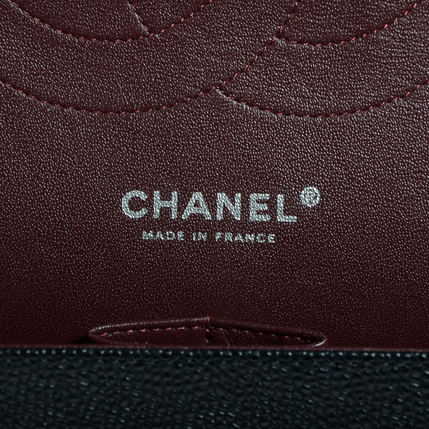 Chanel Caviar Quilted Jumbo Double Flap Black 8 of 10