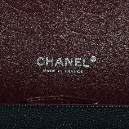 Chanel Caviar Quilted Jumbo Double Flap Black 8 of 10