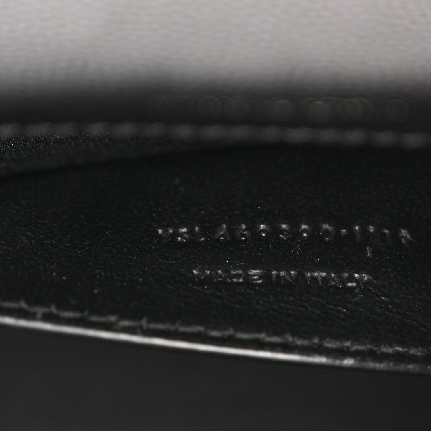 Saint Laurent Grain De Poudre Small Monogram Monochrome Kate Satchel Black 7 of 10