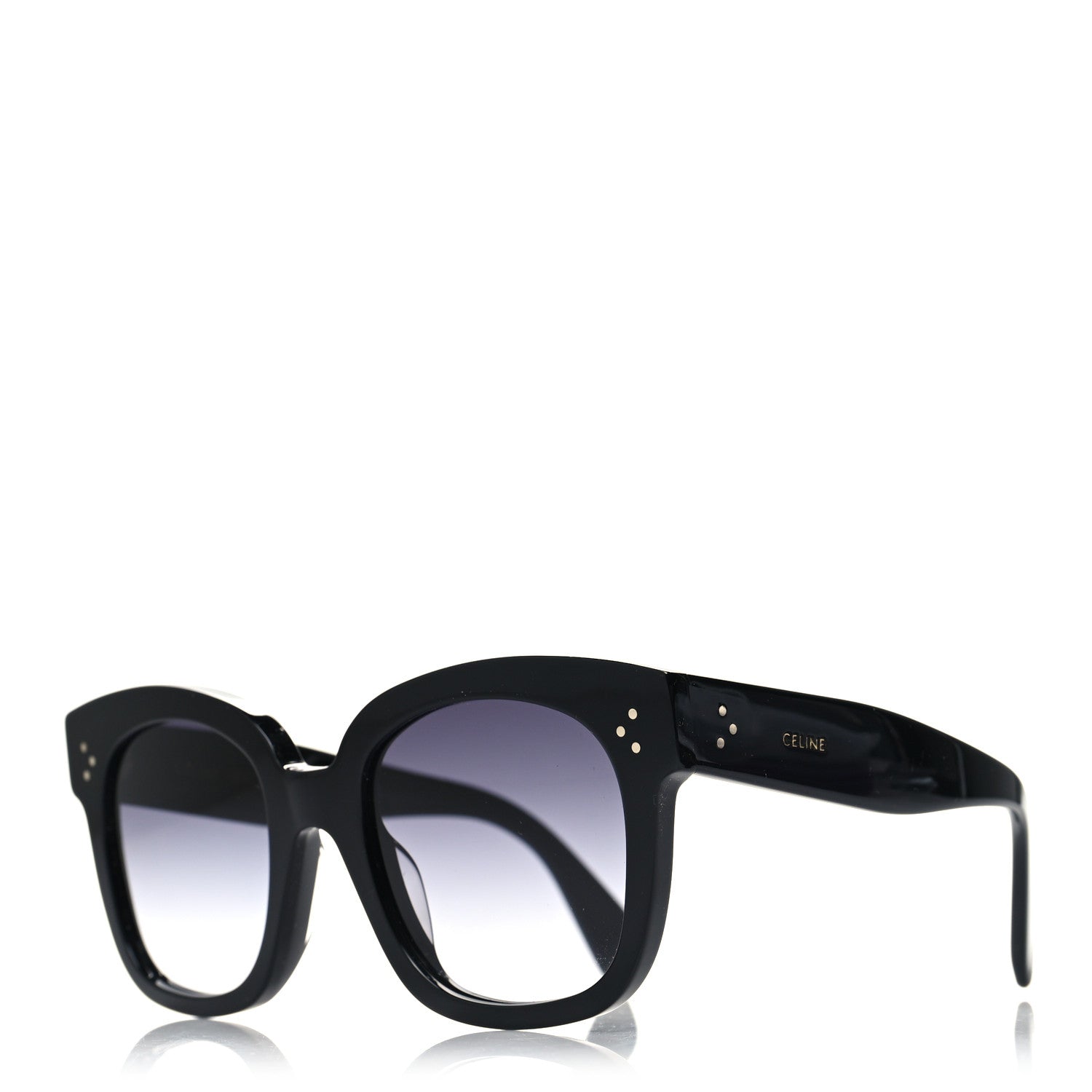 Celine New Audrey CL4002UN Sunglasses Black 1 of 8
