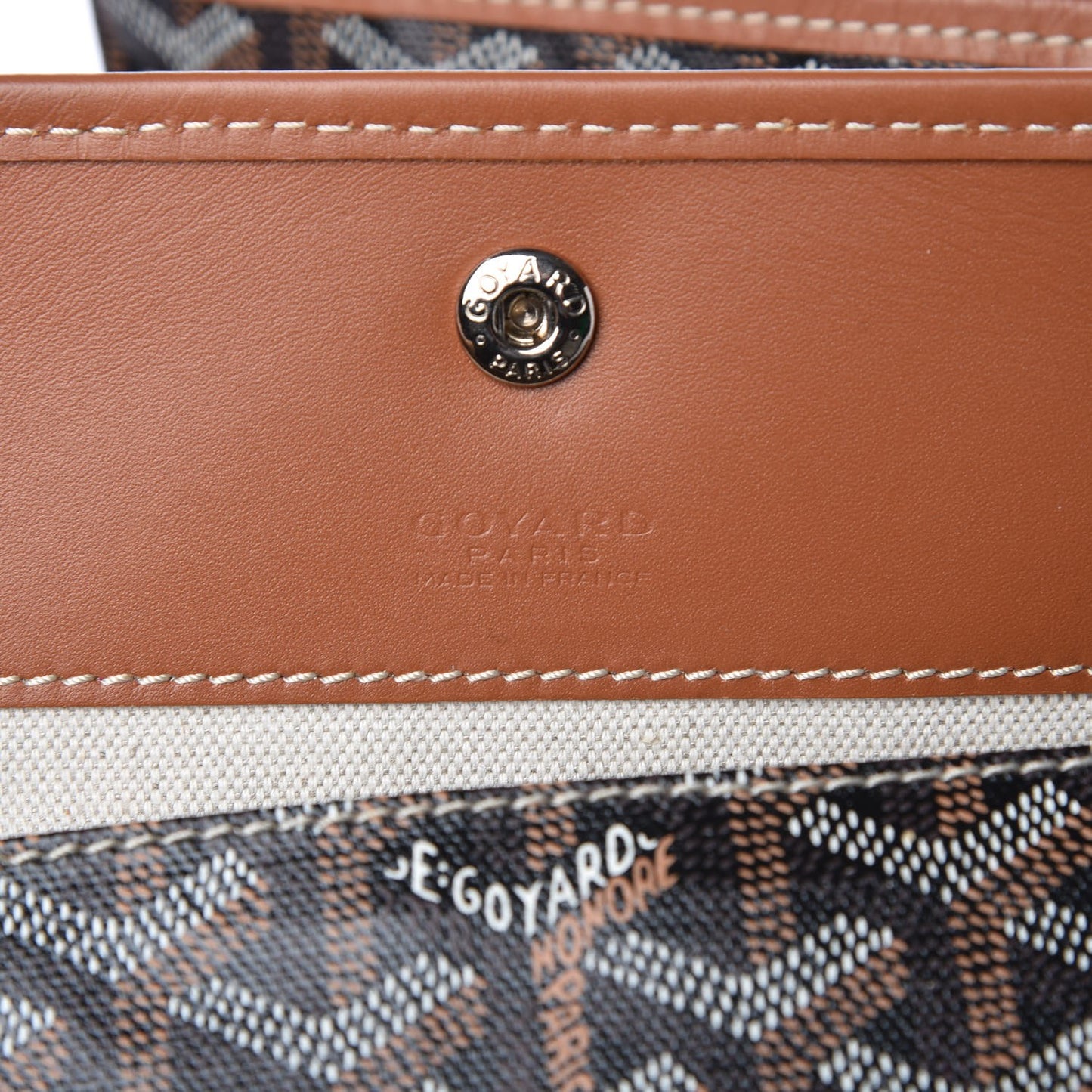 Goyardine Saint Louis PM Black Gold