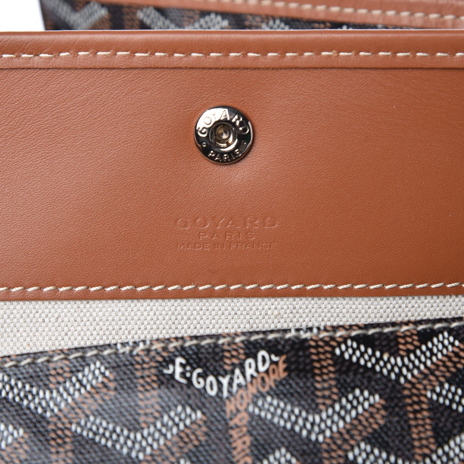 Goyard Goyardine Saint Louis PM Black Gold 10 of 10