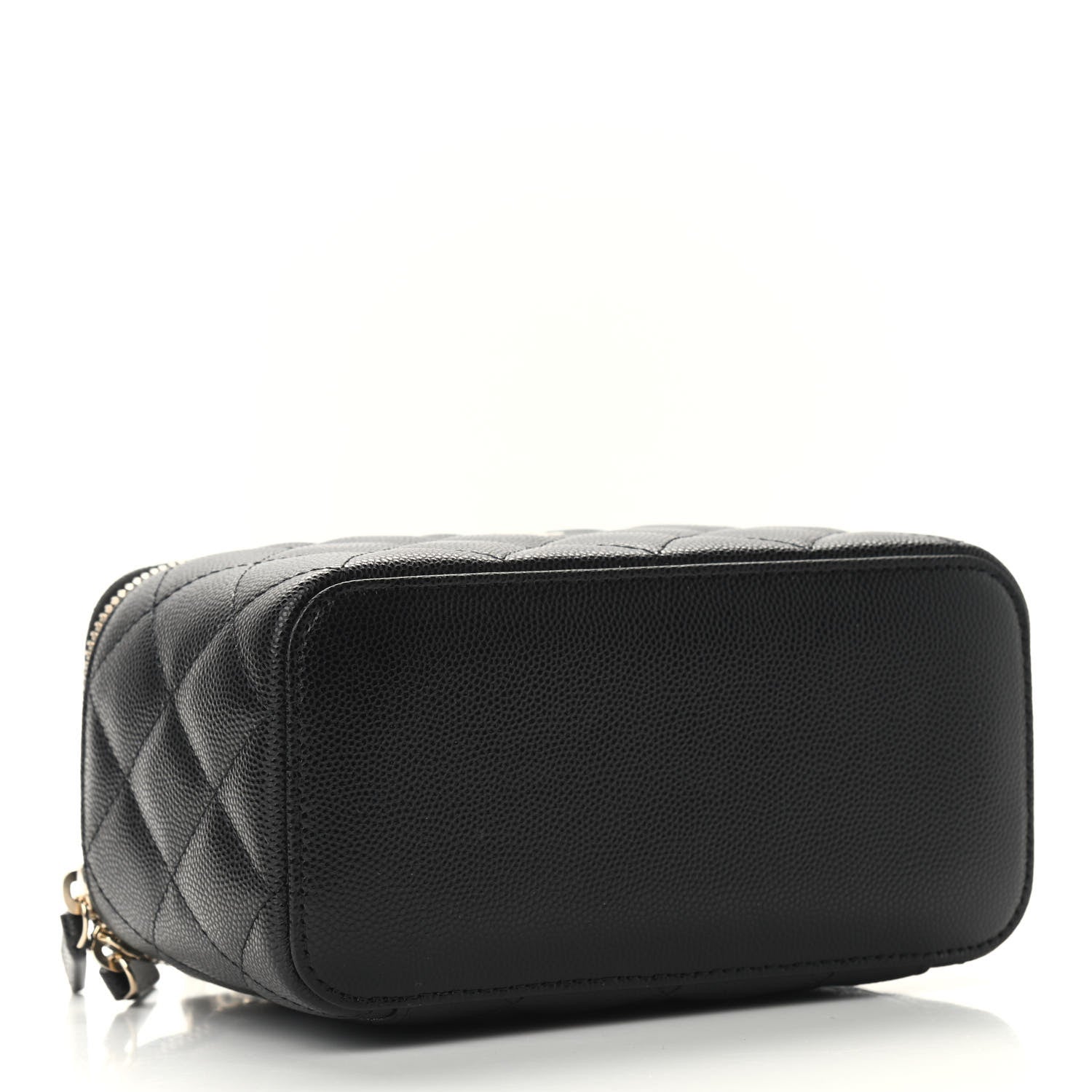 Chanel Caviar Quilted Small Vanity Case With Chain Black 4 of 9