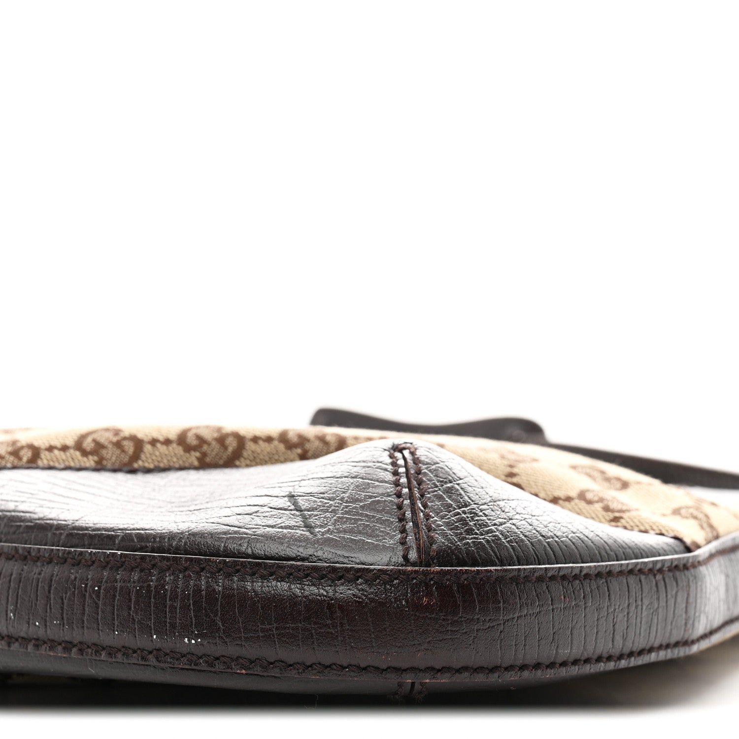 Gucci Monogram Hasler Hobo Dark Brown 9 of 10