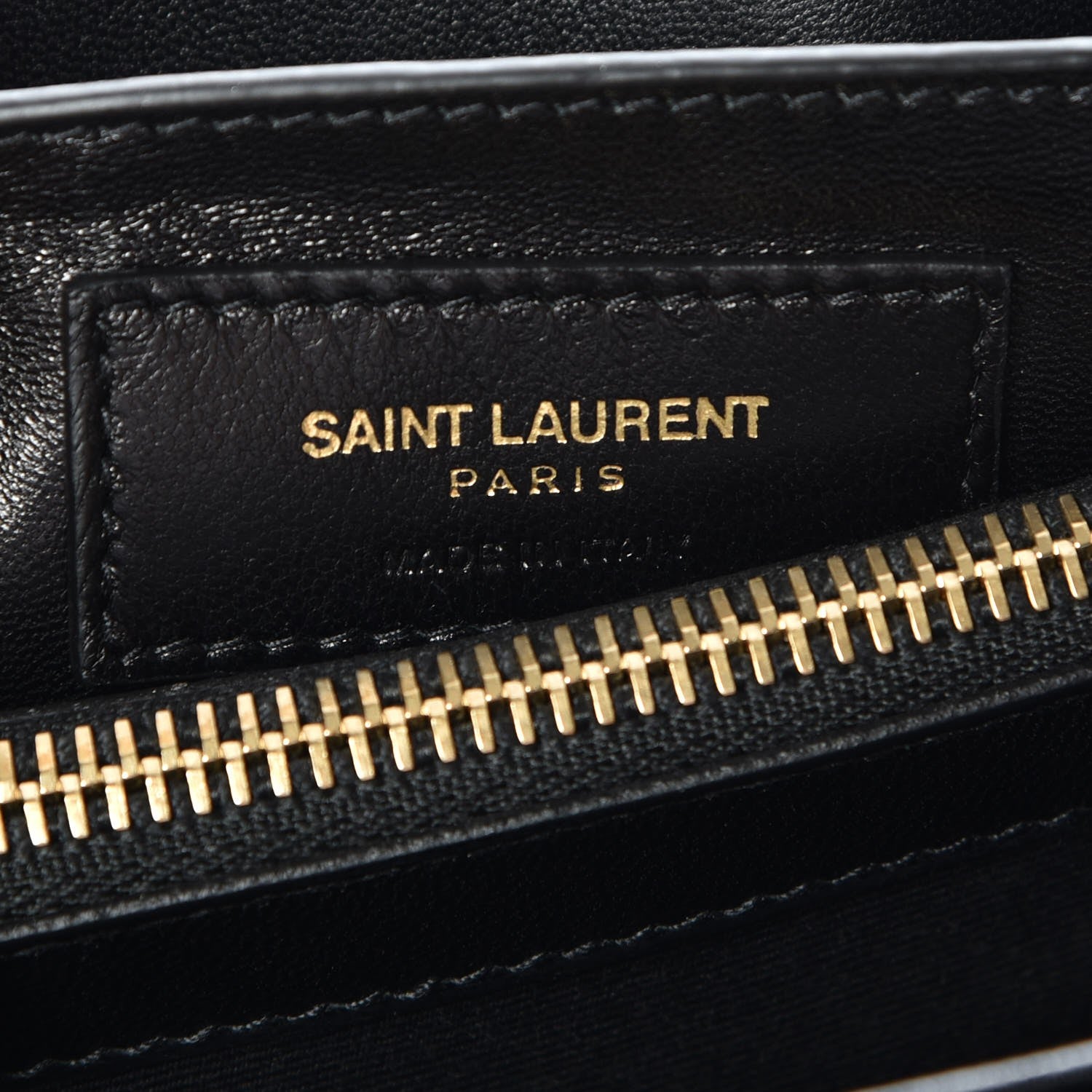 Saint Laurent Velvet Y Quilted Monogram Small Loulou Chain Satchel Black 6 of 9