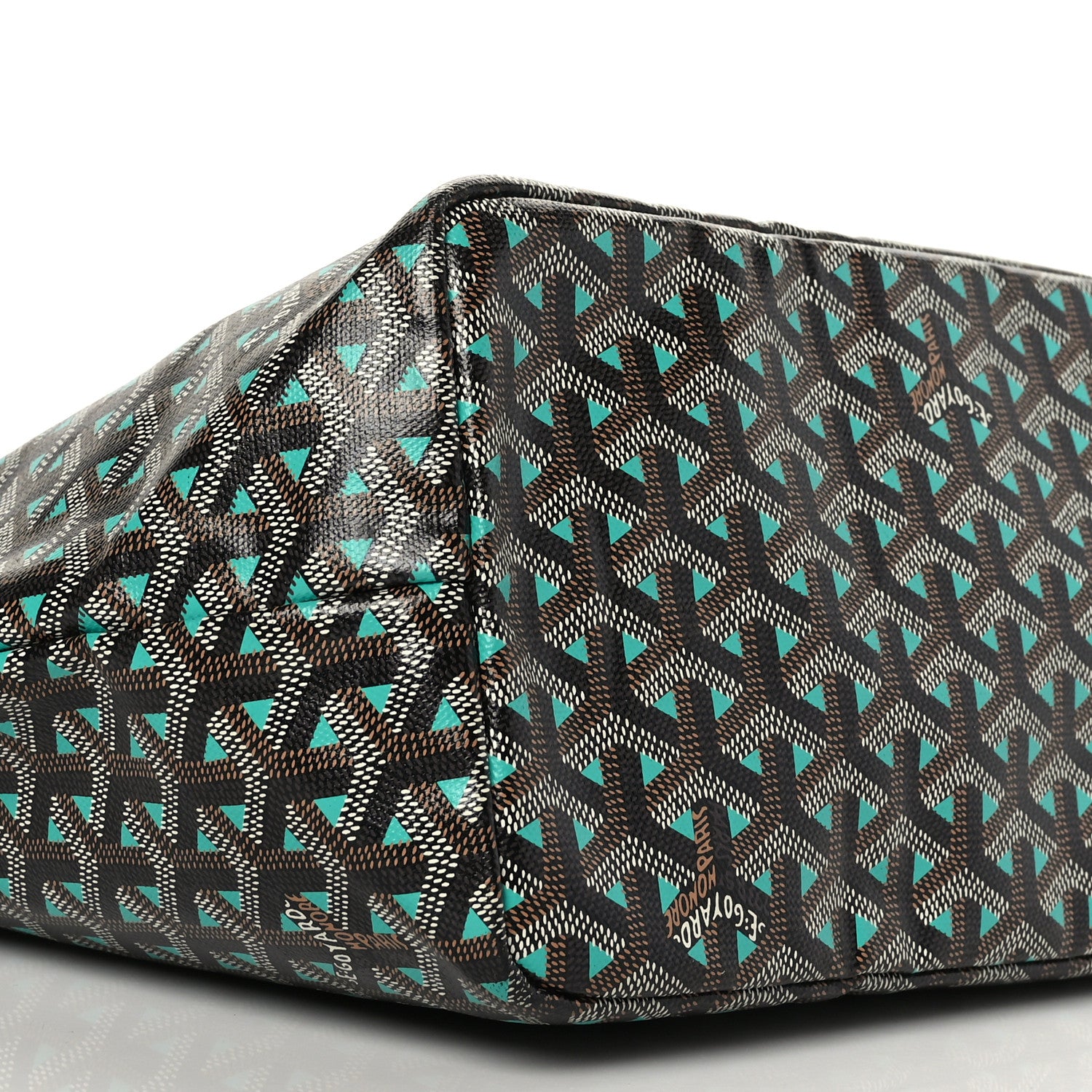 Goyard Goyardine Saint Louis Claire Voie PM Black Opaline 9 of 10