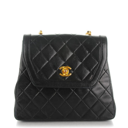 Chanel Lambskin Quilted Small Shoulder Bag Black 1 of 8