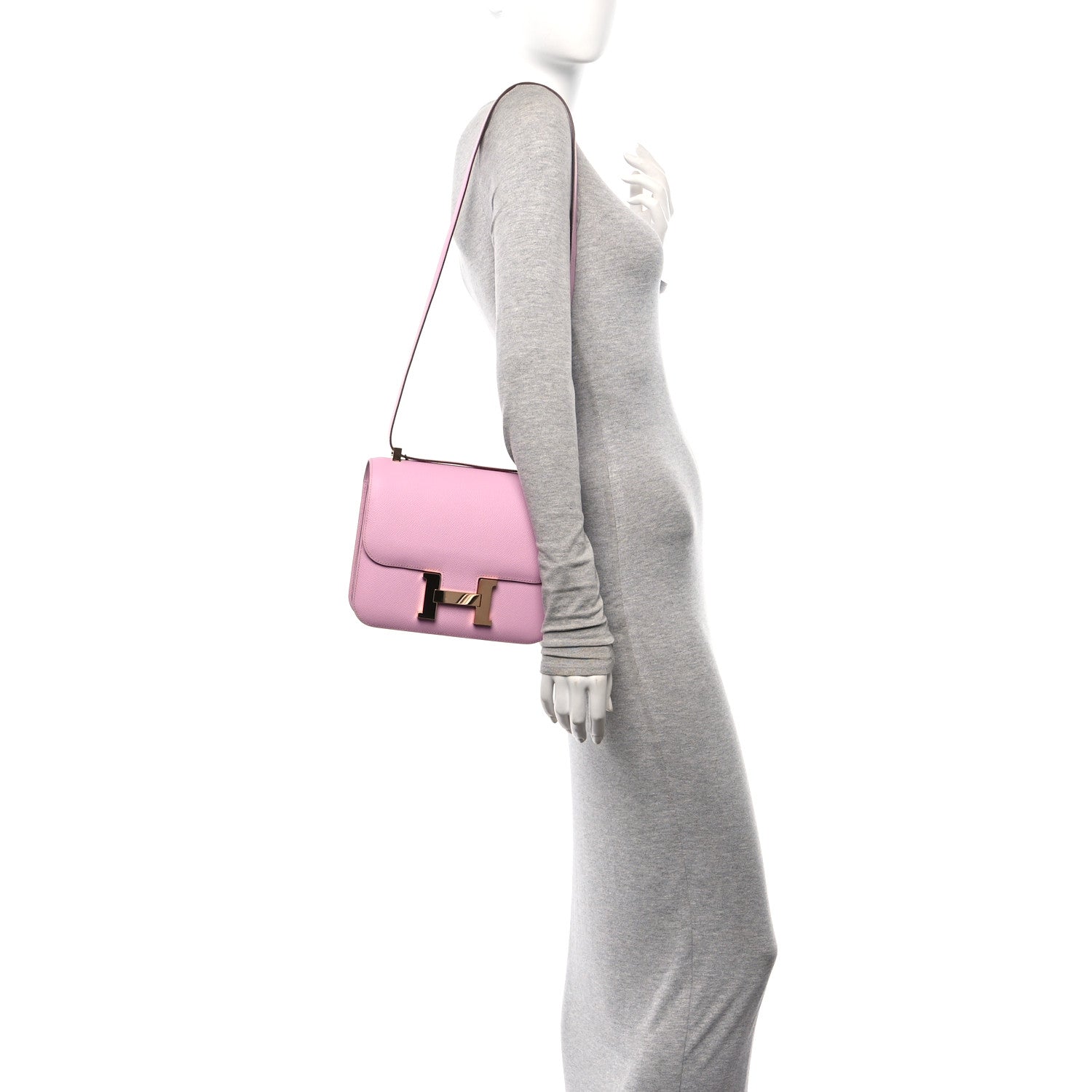Hermes Epsom Constance 24 Mauve Sylvestre 2 of 9