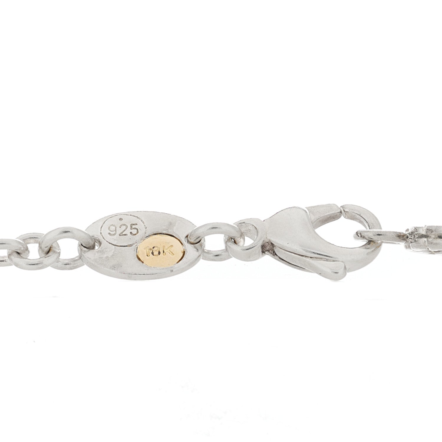 John Hardy Sterling Silver 18K Yellow Gold Citrine Batu Kawung Station Necklace 3 of 4