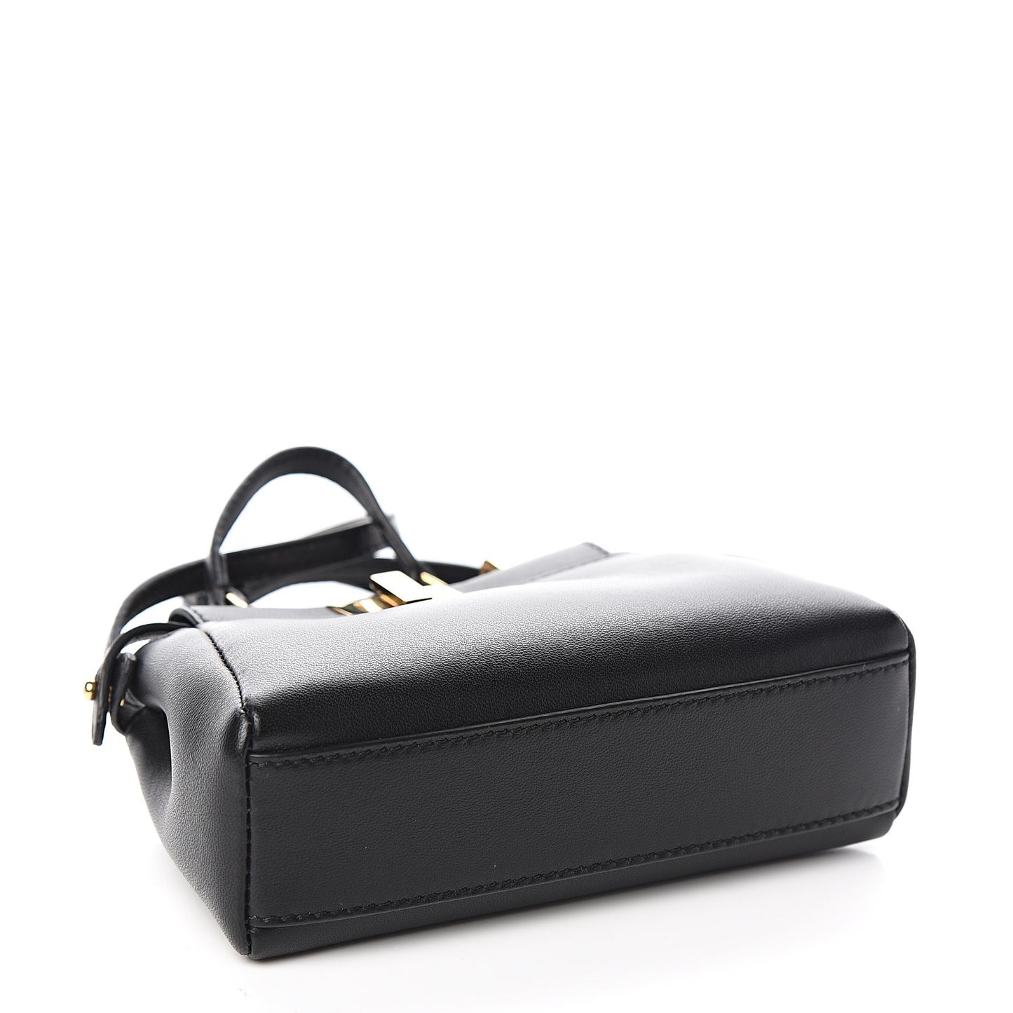Nappa Micro Peekaboo Iconic Satchel Black