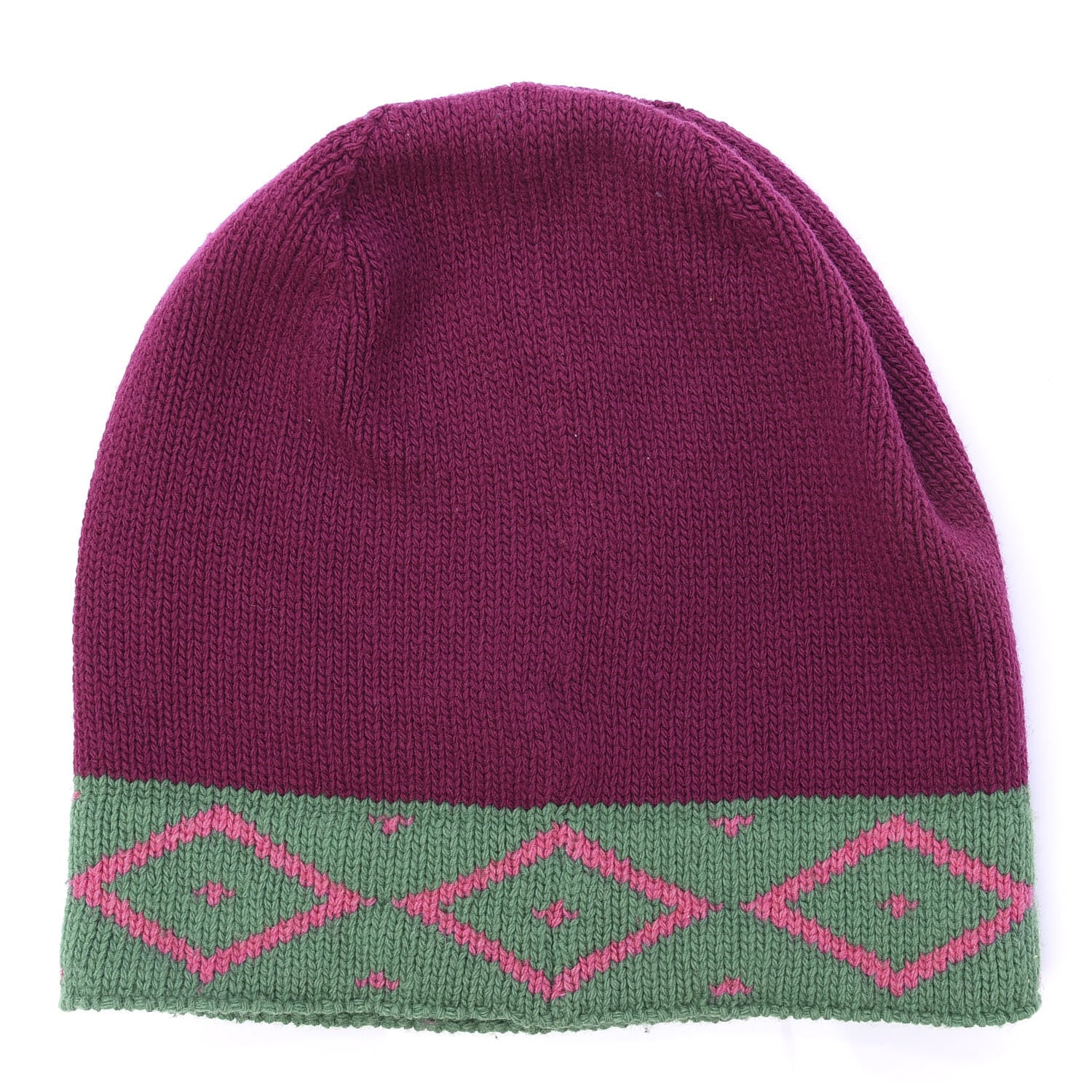 Gucci Wool Embroidered Tiger Knit Beanie Hat M Multicolor 3 of 4