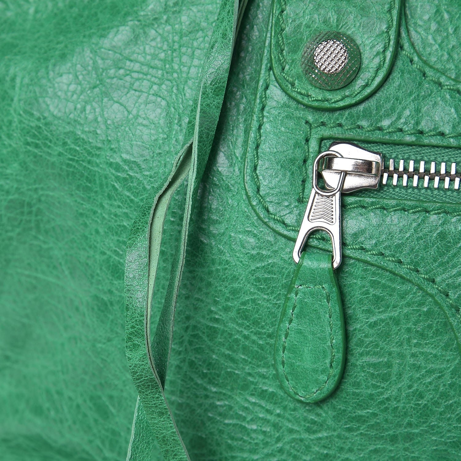 Balenciaga Agneau Giant 12 Silver Hardware City Vert Poker 9 of 9