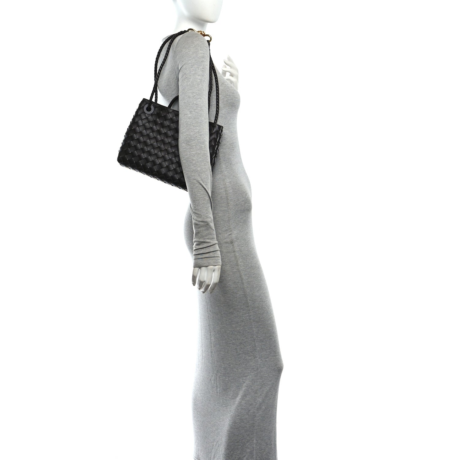 Bottega Veneta Nappa Intrecciato Small Andiamo Shoulder Bag Fondant 2 of 9