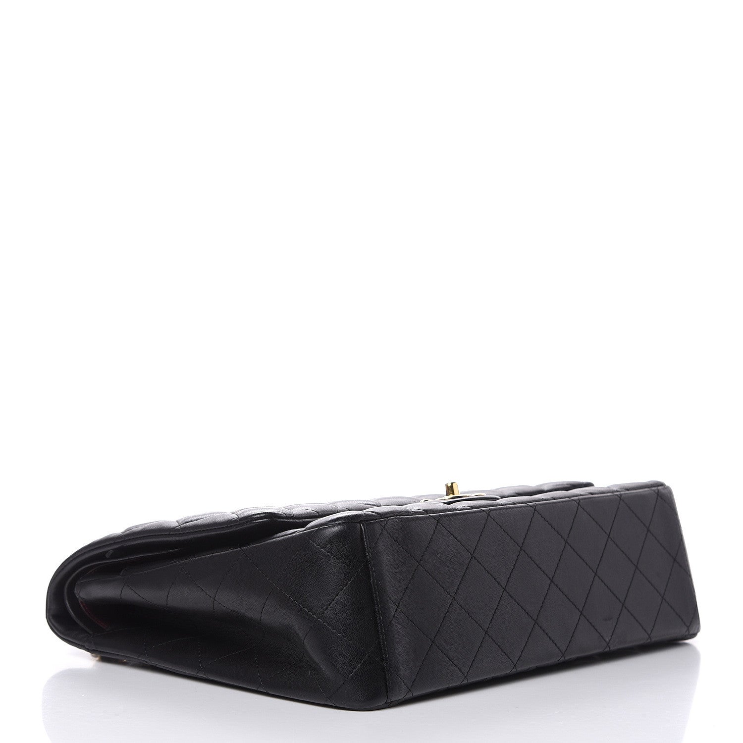 Chanel Lambskin Quilted Maxi Double Flap Black 4 of 16
