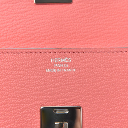 Hermes Chevre Mysore Mini Clic Card Holder Rose D'Ete 6 of 6