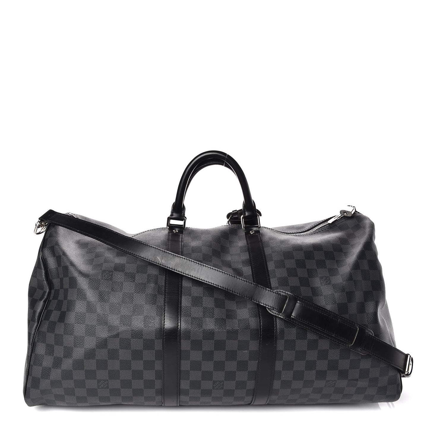 Damier Graphite Keepall Bandouliere 55
