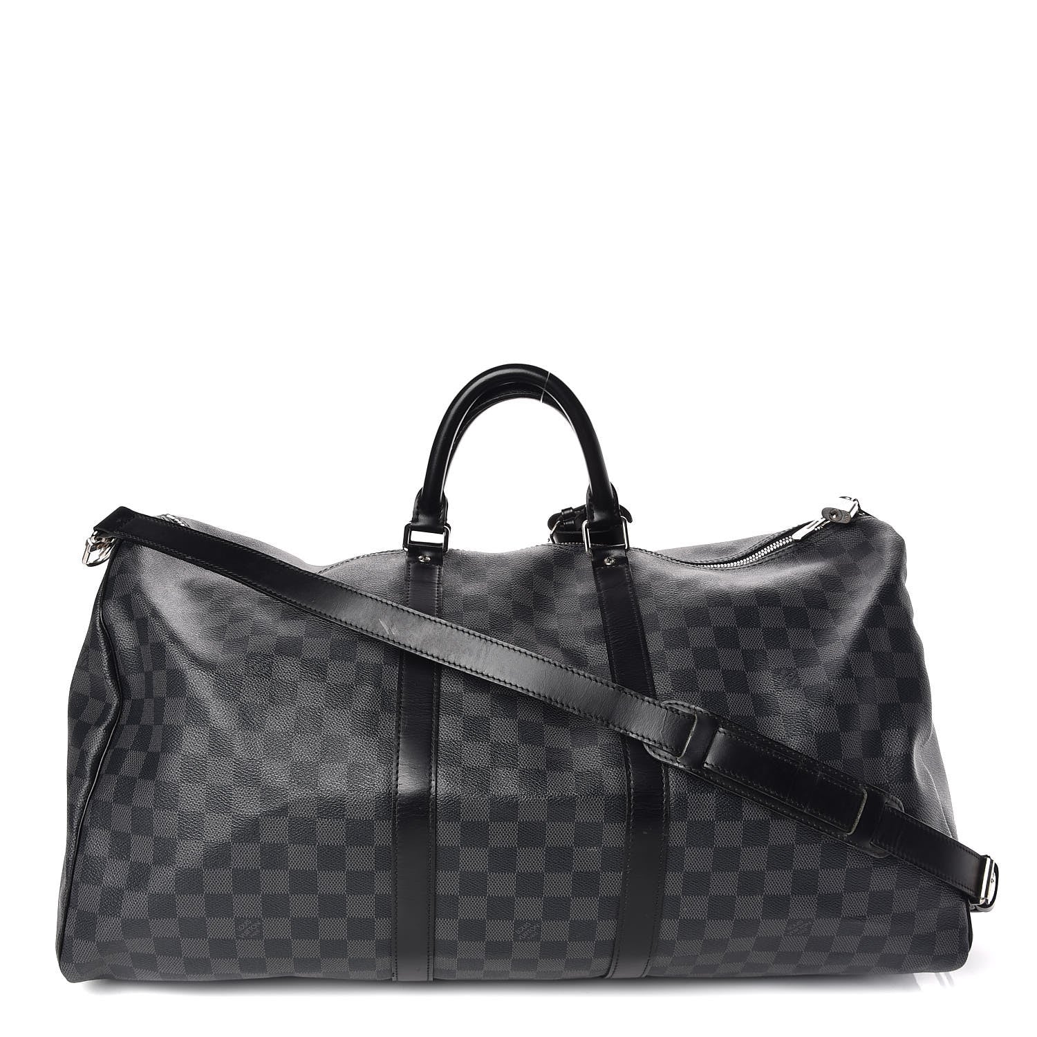 Louis Vuitton Damier Graphite Keepall Bandouliere 55 1 of 12