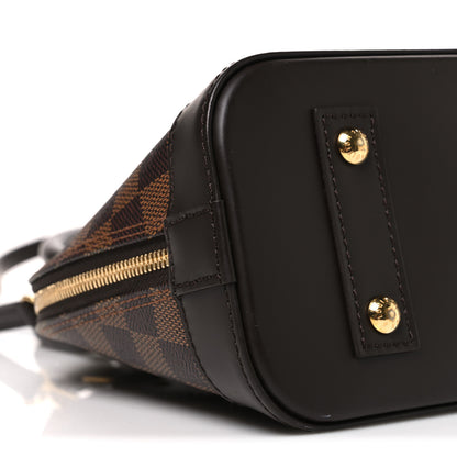 Louis Vuitton Damier Ebene Alma BB 8 of 10