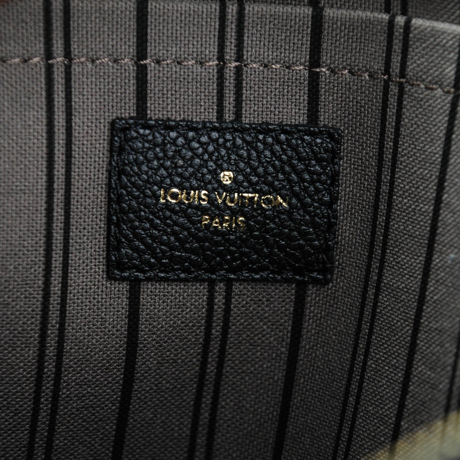 Louis Vuitton Empreinte Montaigne MM Black 6 of 8