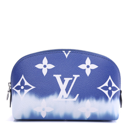 Louis Vuitton Monogram Giant Escale Cosmetic Pouch Blue 1 of 6