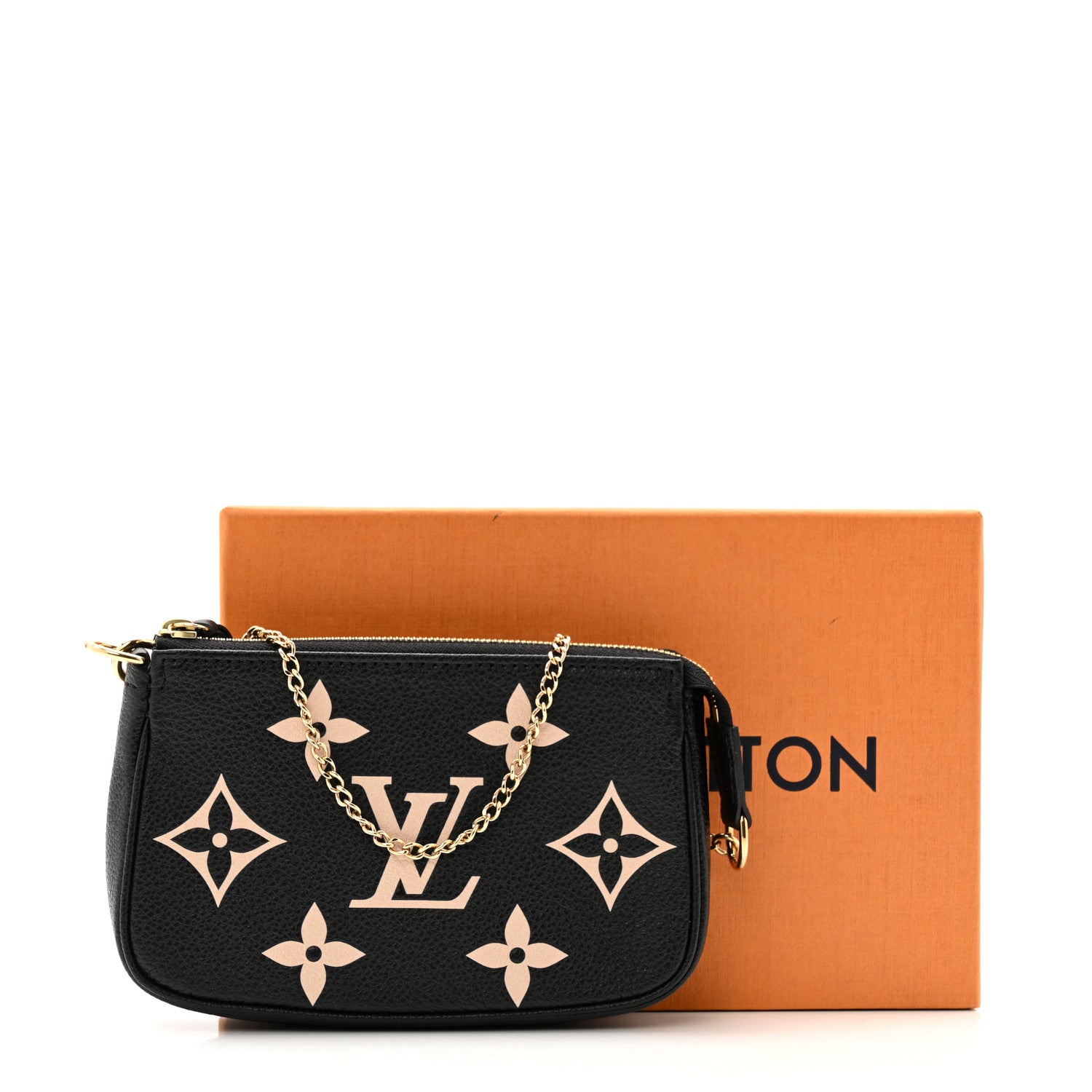 Louis Vuitton Empreinte Monogram Giant Mini Pochette Accessories Black 9 of 9