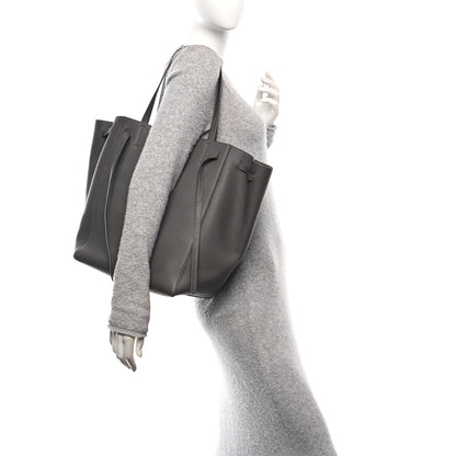 Celine Soft Grained Calfskin Medium Belt Cabas Medium Grey 2 of 10