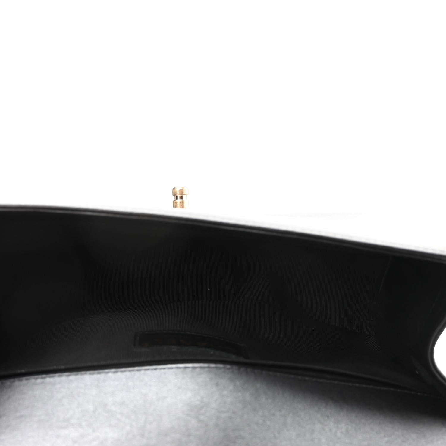 Chanel Lambskin Cotton Woven Medium Boy Flap Black 5 of 10