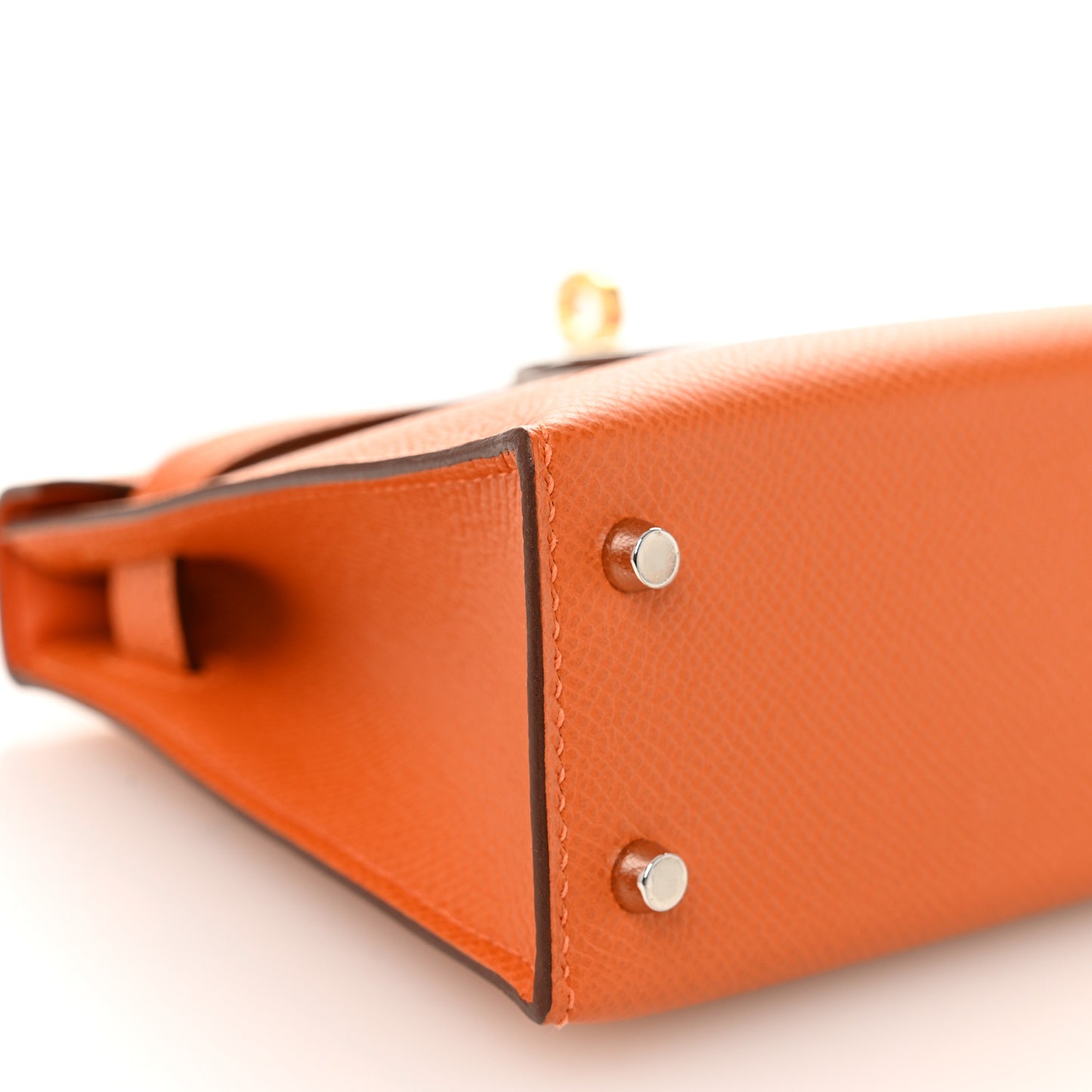Epsom Mini Kelly Sellier 20 Orange