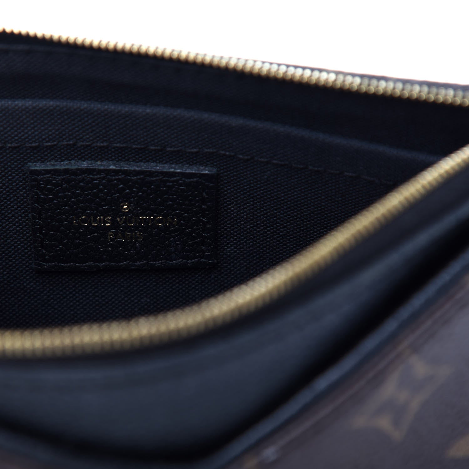 Louis Vuitton Monogram Pallas Clutch Black 6 of 11