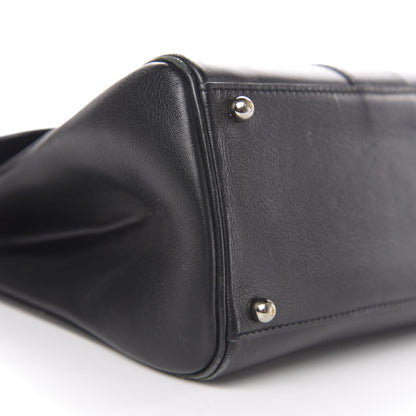 Delvaux Calfskin Mini Brillant Satchel Black 11 of 13