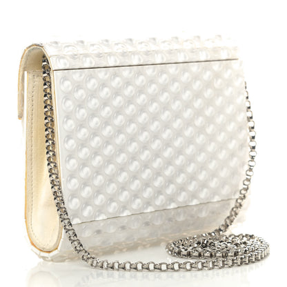 Jimmy Choo Acrylic Bubblewrap Candy Clutch White 3 of 13