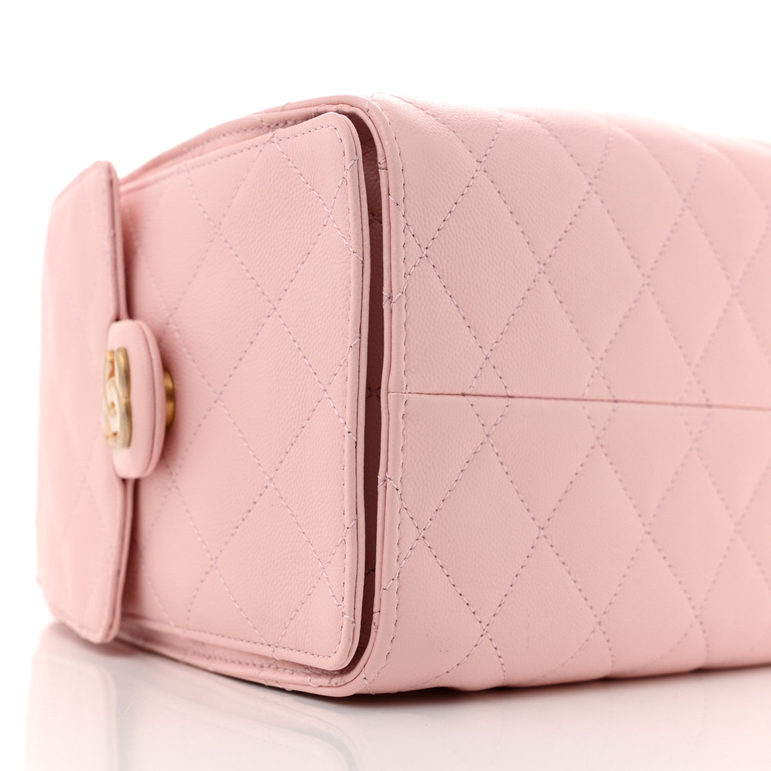Chanel Caviar Quilted Small Chanel 25 Handbag Light Pink 9 of 11