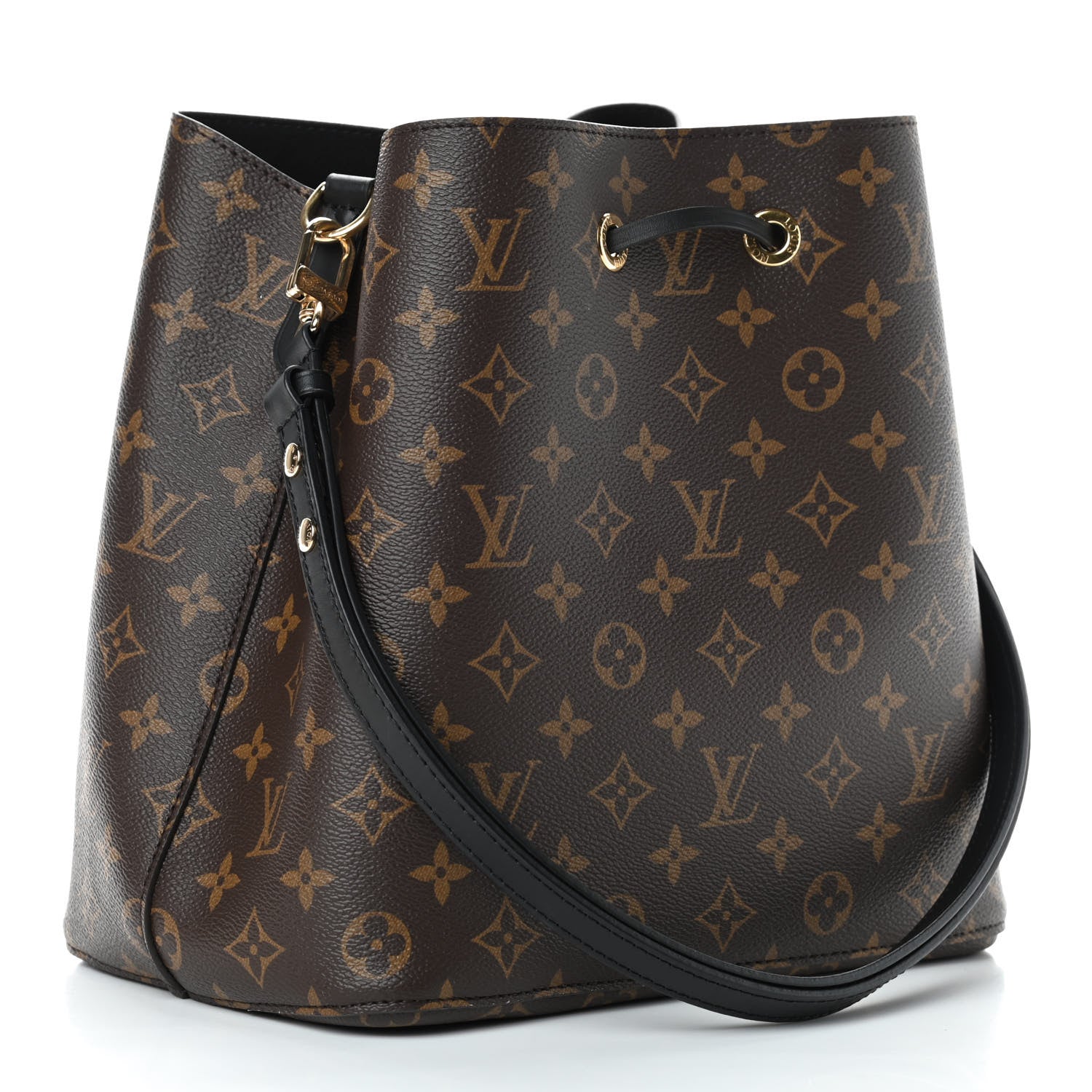 Louis Vuitton Monogram Neonoe MM Black 4 of 14