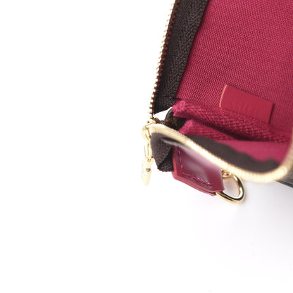 Louis Vuitton Monogram 2020 Christmas Animation Roller Coaster Mini Pochette Accessories Pivoine 9 of 11