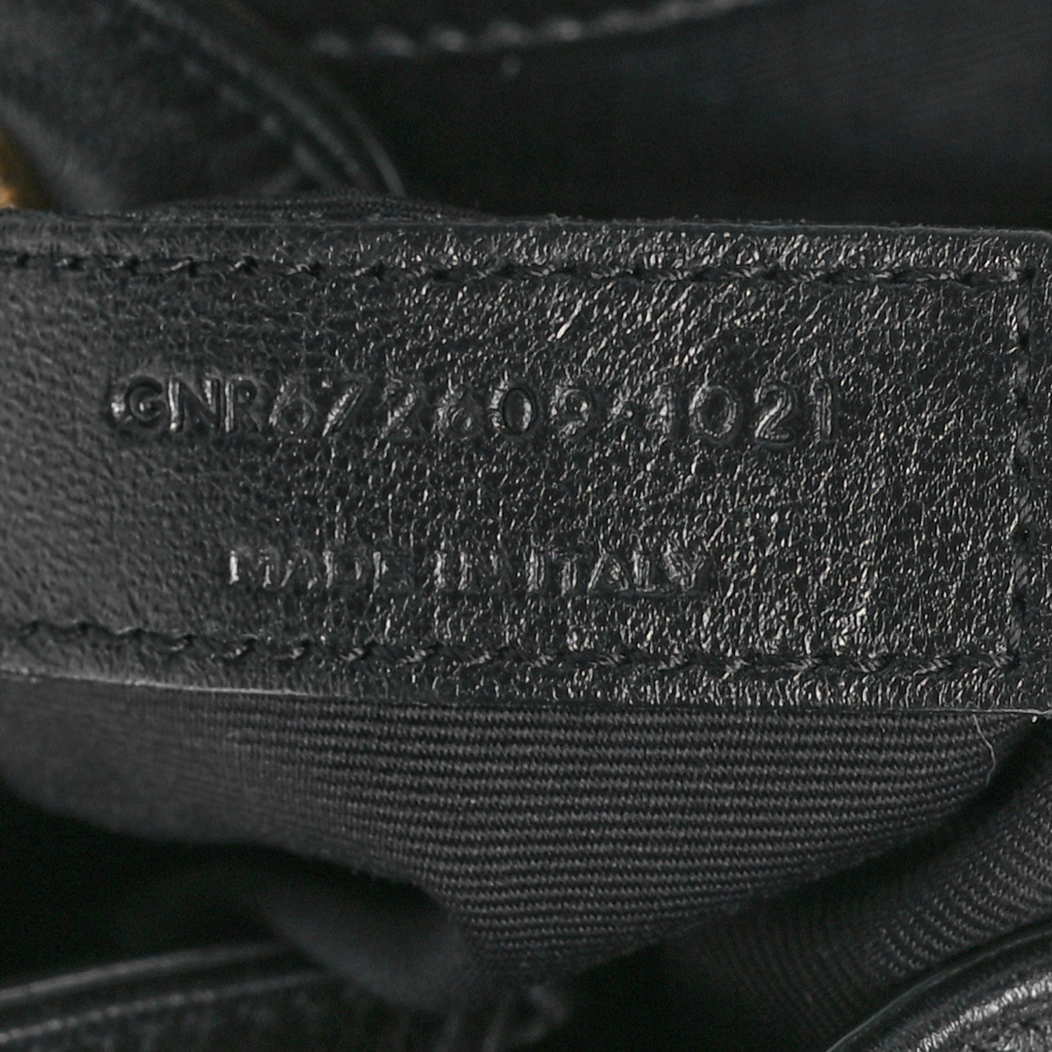 Saint Laurent Lambskin Matelasse Monogram Joe Backpack Black 6 of 11
