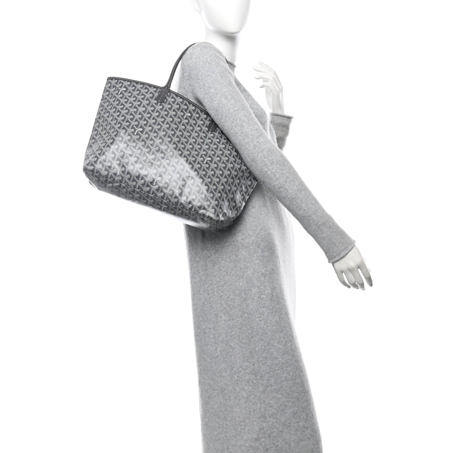 Goyard Goyardine Saint Louis PM Grey 2 of 11