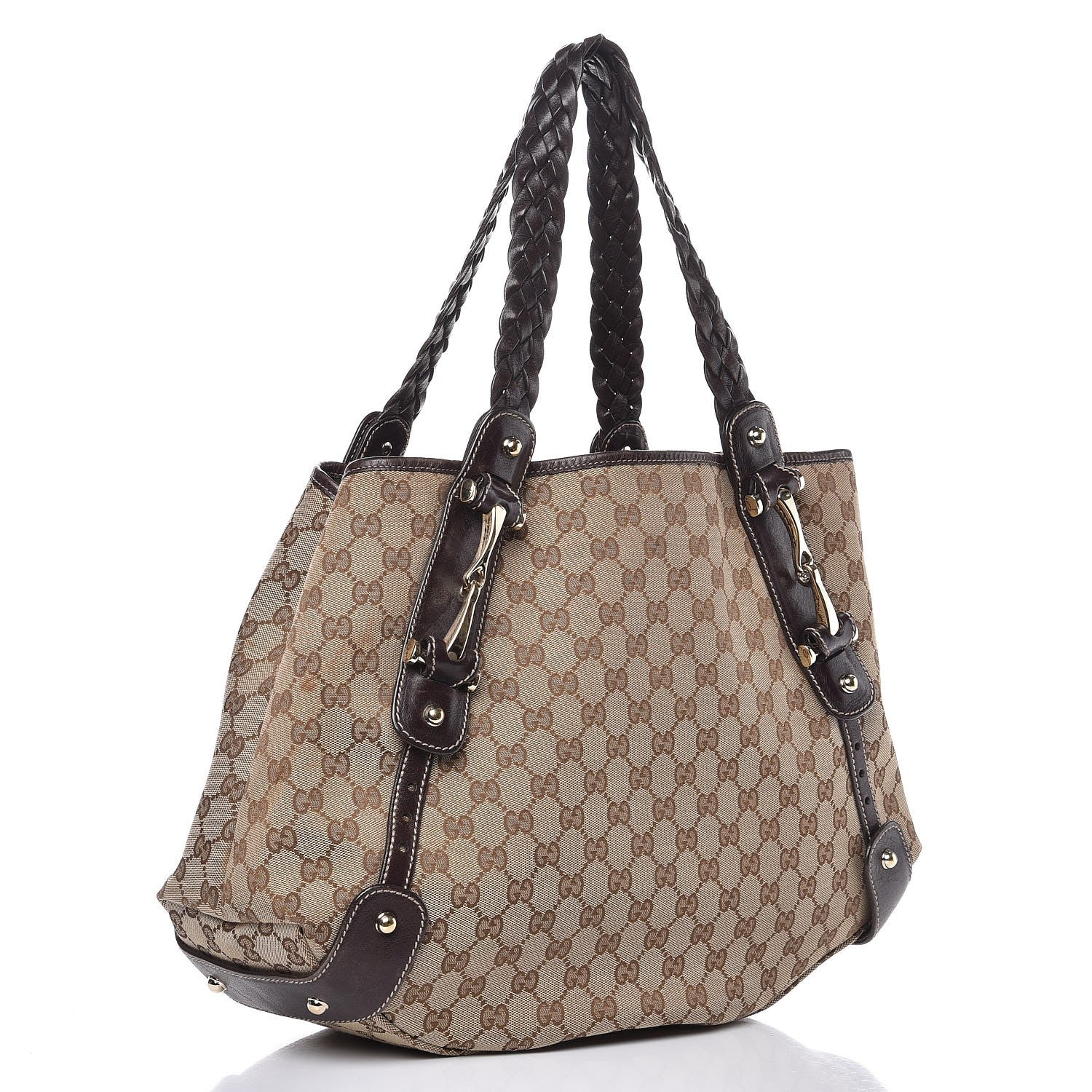 Gucci Monogram Medium Pelham Shoulder Bag Dark Brown 17 of 29