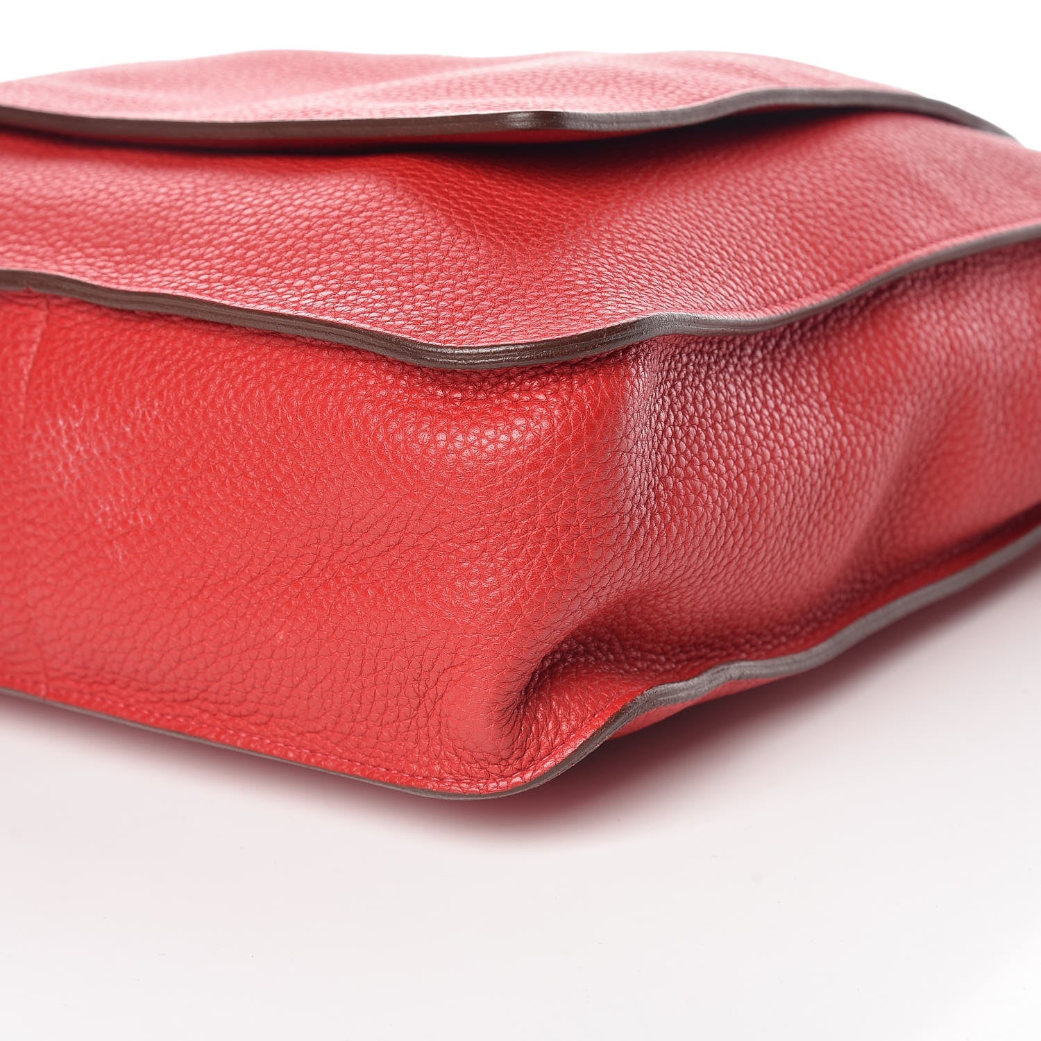 Hermes Taurillon Clemence Marwari PM Rouge Casaque 10 of 10