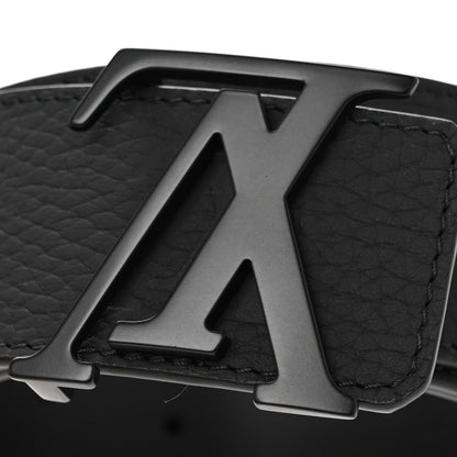 Louis Vuitton Taurillon Calfskin 40mm LV Initiales Reversible Belt 110 44 Black 7 of 7