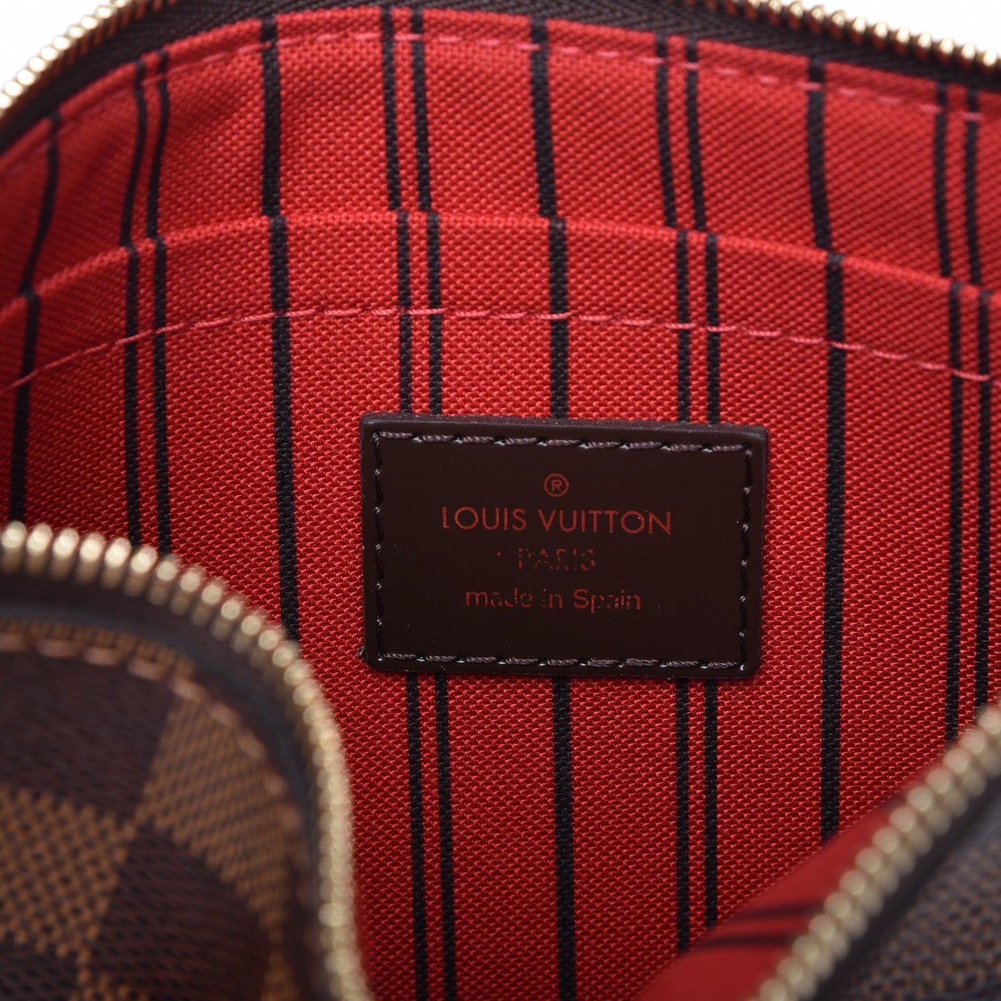 Damier Ebene Neverfull MM GM Pochette