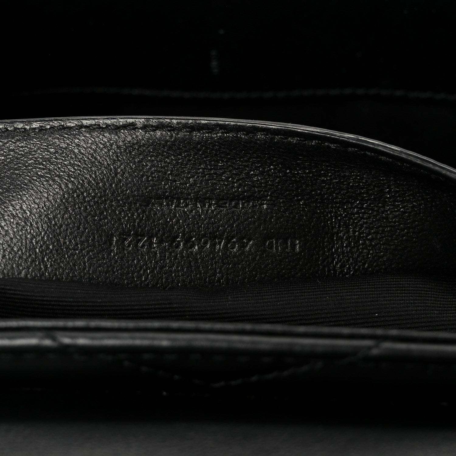 Saint Laurent Calfskin Y Quilted Monogram Small Loulou Chain Satchel Black 8 of 11