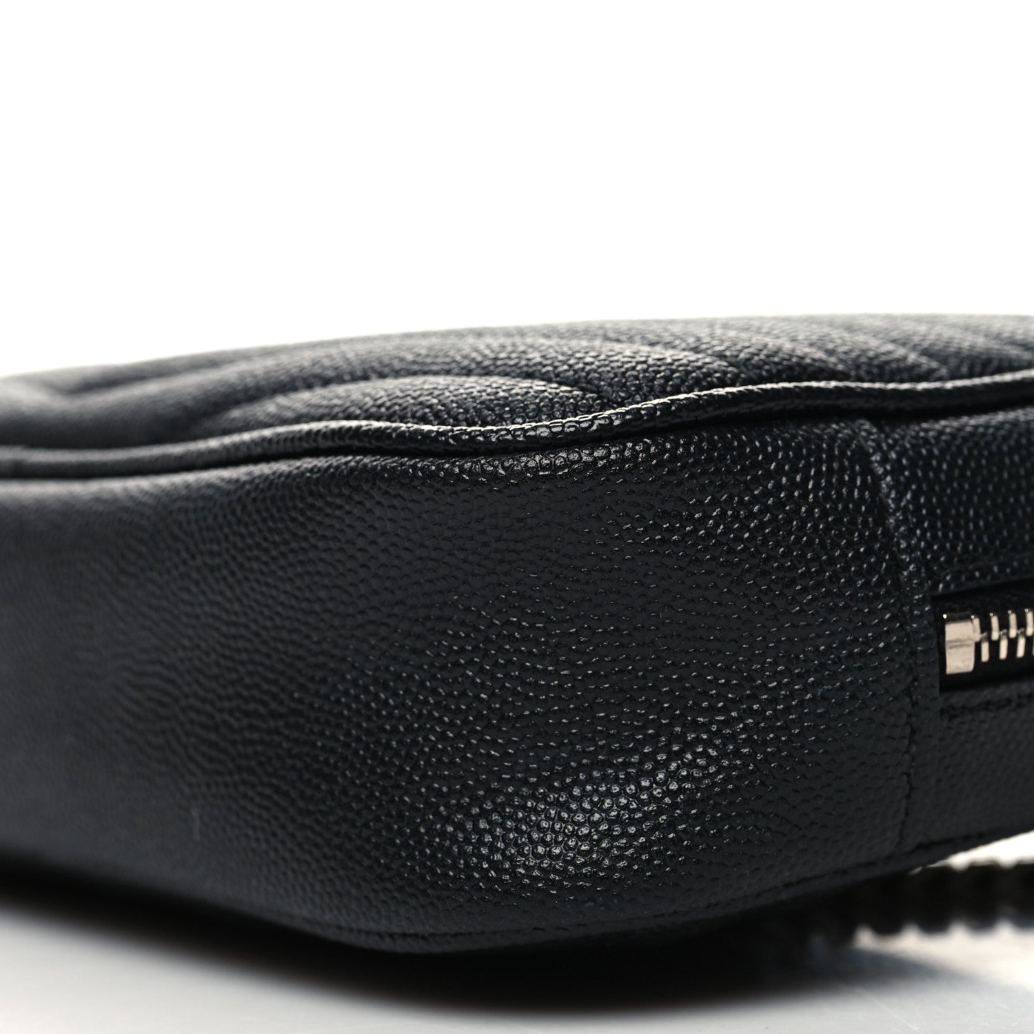 Saint Laurent Grain De Poudre Matelasse Monogram Mini Lou Camera Bag Black 10 of 12