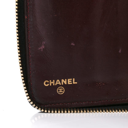 Chanel Caviar Quilted Large Zip Around Organizer Wallet Black 6 of 18