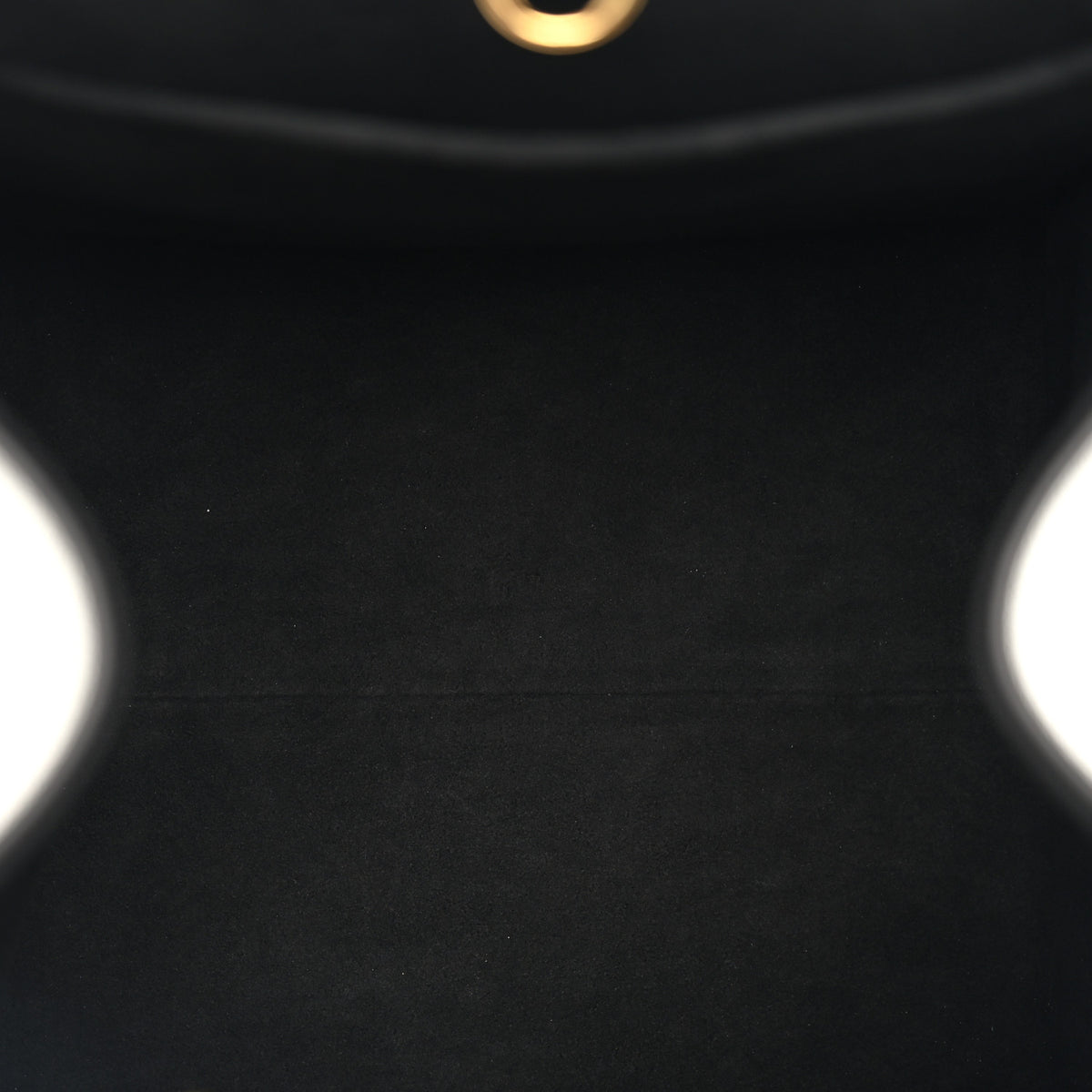 Calfskin Monogram Fold Tote PM Cream Khaki Black