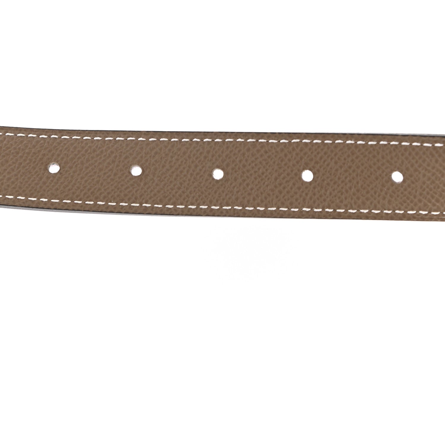 Hermes Swift Epsom 24mm Belt Strap 80 Rose Sakura Etoupe 4 of 5