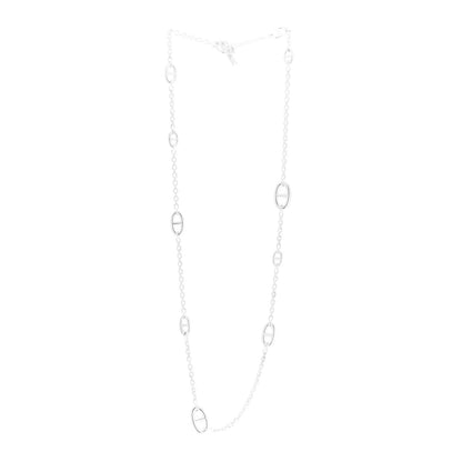 Hermes Sterling Silver Farandole Necklace 80 3 of 6